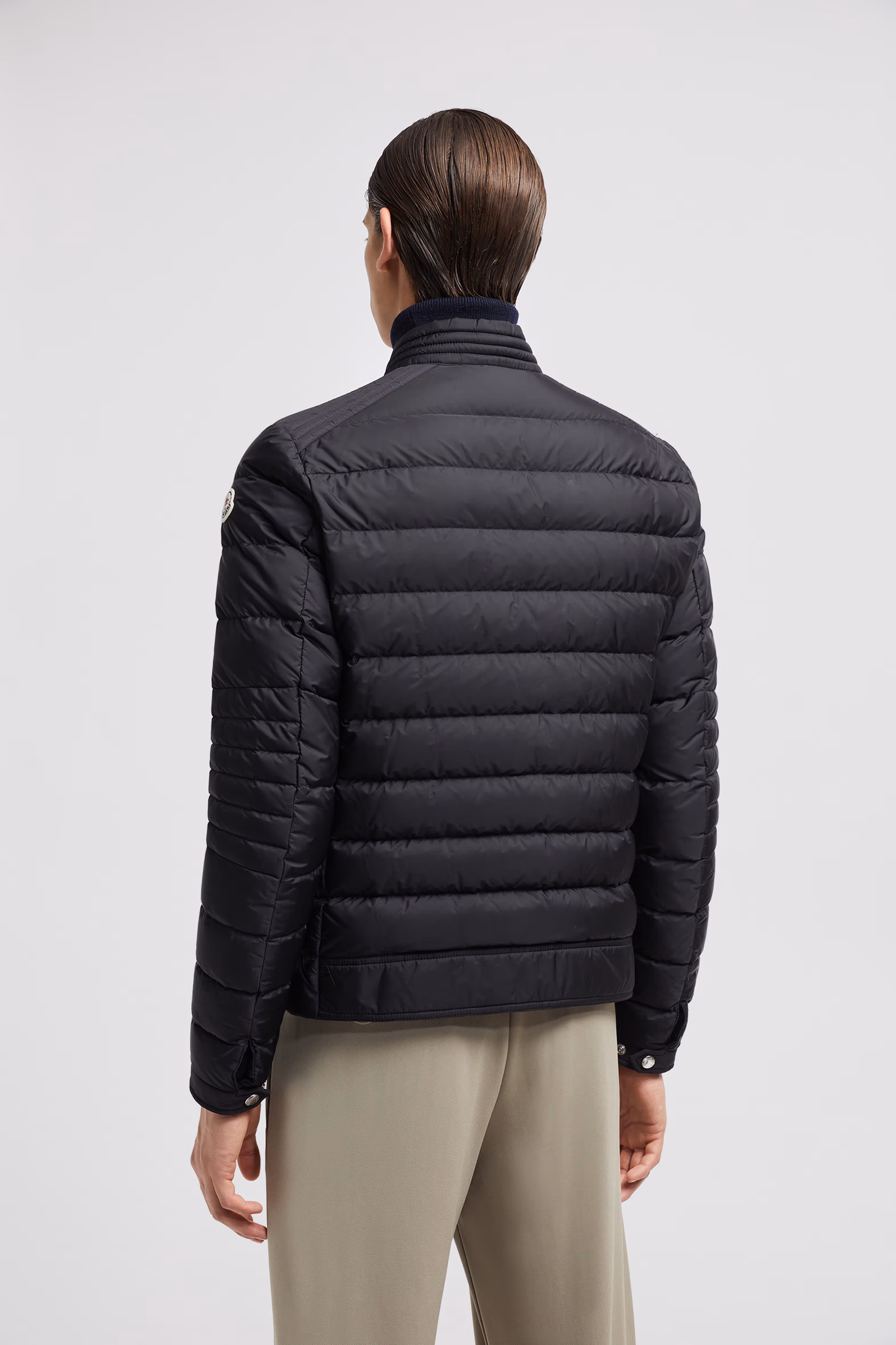 Plumífero motero Amiot Hombre Negro Moncler 5